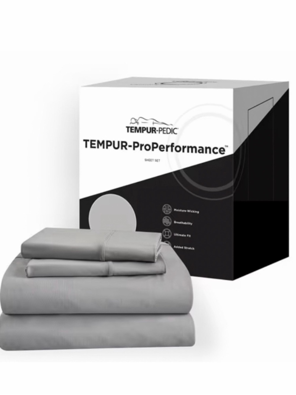TEMPUR-ProPerformance Gray Sheet Set